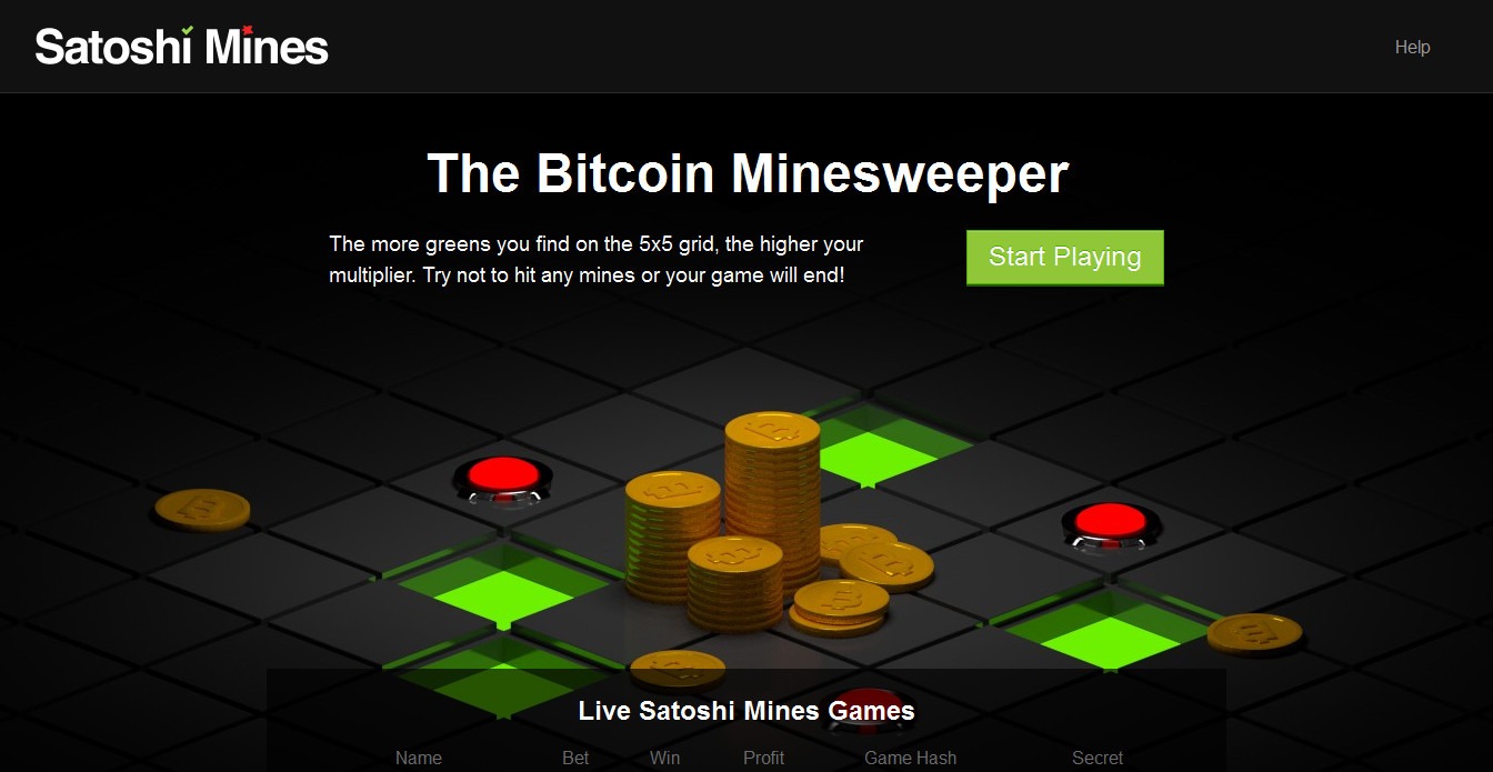 bitcoin minesweeper